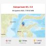Palu Dua Kali Diguncang Gempa Hari Ini, Tidak Berpotensi Tsunami