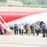 Wagub dan Bupati Sambut Presiden Jokowi di Kabupaten Banggai