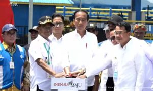 Selesai Direhabilitasi, Presiden Jokowi Resmikan Bendungan Gumbasa di Sigi