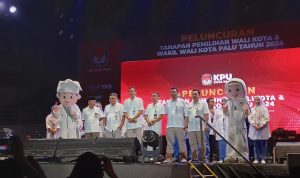 KPU Kota Palu Luncurkan Tahapan Pilkada, Tantri Ajak Warga Gunakan Hak Pilih