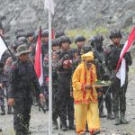 Polda Sulteng Ambil Air dari Wentira untuk Pencucian Pataka dan Panji-panji Polri