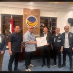 Sah! Ahmad Ali Terima Rekomendasi B1-KWK dari DPP Nasdem