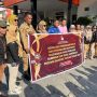 KPU Sulteng Sosialisasi Pilkada 2024, Bagi-Bagi Bunga dan Coklat