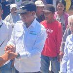 Tiba di Desa Leme – Leme Bangkep, Anwar-Reny Disambut Puluhan Nelayan