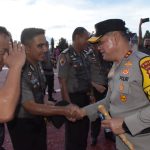 Enam Pejabat Polda Sulteng Naik Pangkat Jadi Kombes Pol