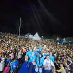 Ribuan Masyarakat Saksikan Pembukaan Turnamen Volly Ball BERANI CUP 2024 di Parigi Moutong