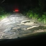 Ruas Jalan Buko ke Salakan, Bangkep Rusak Parah
