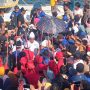 Anwar Hafid dan Reny Lamadjido Disambut Ribuan Warga di Pelabuhan Banggai Laut