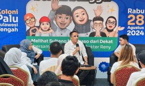 Anwar Hafid Launching Komunitas “Berani Bangga”, Ruang Kolaborasi Kaum Muda Sulteng
