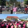100 Personel Satgas OMP Tinombala Amankan Kemeriahan Zumba Party BERANI