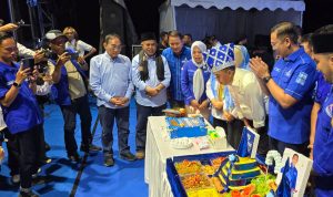 HUT Demokrat ke 23 Dimeriahkan 10 Ribu Masyarakat Dolo Selatan