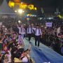 Teriakan Anwar – Reny 100 Persen di Morowali Buat Riuh Lapangan Sangiang Kinambuka