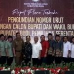 KPU Buol: Lima Paslon Ditetapkan dengan Nomor Urut Sesuai Hasil Undian