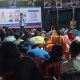 Seruan “Coblos Nomor 2” Sambut Kedatangan Anwar Hafid di Desa Taopa