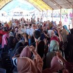 Kampanye di Desa Bajo, Cagub Sulteng Ahmad Ali Ingin Sejahterakan Nelayan Lewat Industri Perikanan