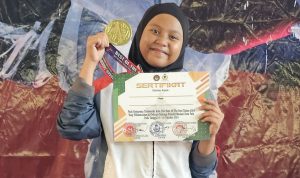 Indah Kirana, Siswi SDN Inpres Kalukubula Kembali Sabet Medali Emas di Kejuaraan Taekwondo Kota Palu Best Of The Best