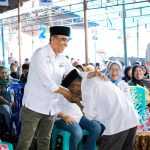 Kampanye di Lalombi, Anwar Hafid: Tanggal 27 Jangan Tinggalkan Kampung Halaman, Coblos Nomor 2
