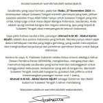 Beredar Surat Prabowo Ajak Masyarakat Menangkan Ahmad Ali, Longki: Pasti Betul