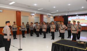 Kapolda Sulteng Pimpin Sertijab Tiga PJU. Kapolres Palu, Tolitoli dan Morut Resmi Berganti