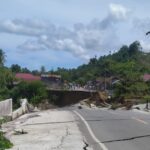 Longsor di Lage, Poso, Jalur Alternatif Hanya Bisa Dilalui Kendaraan Kecil