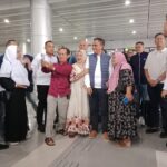 Anwar Hafid Pulang ke Palu dan Disambut Meriah Pendukung