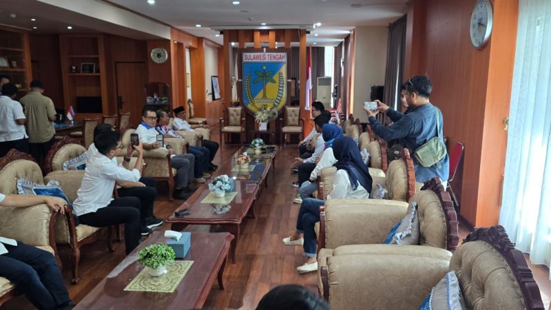 DPP Partai Perindo Temui Gubernur Sulteng Bahas Pembangunan Daerah