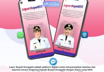 Pemkab Donggala Luncurkan ‘Lapor Bupati’, Warga Bisa Sampaikan Keluhan via Website dan WhatsApp