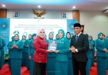 Sry Nirwanti Bahasoan Resmi Jabat Ketua TP-PKK Sulteng Masa Bakti 2025-2030