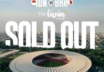 Tiket Indonesia vs Bahrain Ludes, PSSI Pertimbangkan Penjualan Tambahan
