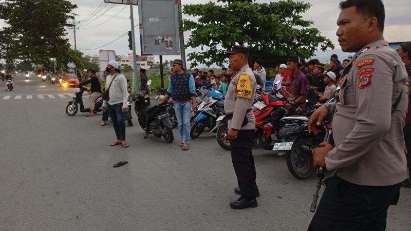 Polisi Razia Balapan Liar di Palu, 11 Motor Diamankan