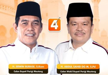PSU Parigi Moutong: Erwin-Sahid Unggul 62,2% Suara