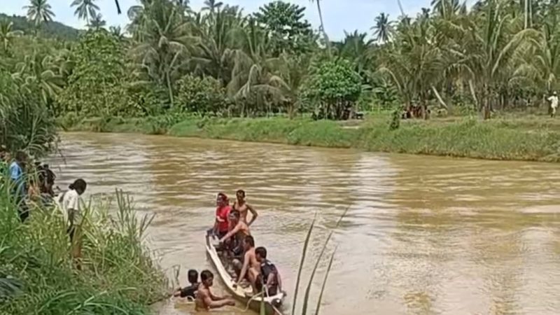 Anak 13 Tahun Hanyut di Sungai Lambunu Belum Ditemukan