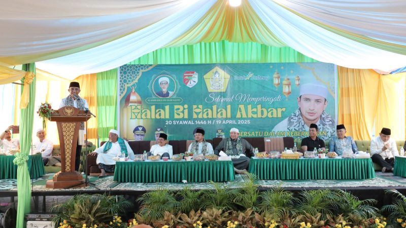 Haul Guru Tua di Touna, Gubernur Anwar Hafid Serukan Kebangkitan Madrasah