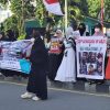 Ratusan Masyarakat Sulteng Gelar Aksi Peduli Palestina, Tuntut Hentikan Genosida di Gaza