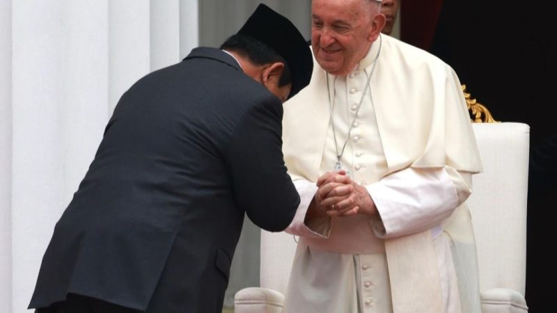 Prabowo Kenang Kunjungan Paus Fransiskus ke Jakarta