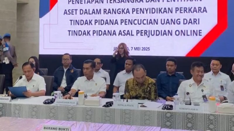 Polri Sita Aset Rp530 Miliar dari Sindikat Judi Online: Modus Canggih hingga Sasar Pelajar