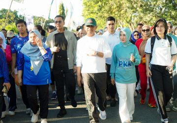 Fun Walk ‘Sulteng Nambaso’, Ribuan Warga Padati Palu dalam Semangat Kebersamaan