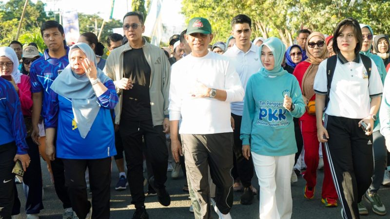 Fun Walk ‘Sulteng Nambaso’, Ribuan Warga Padati Palu dalam Semangat Kebersamaan