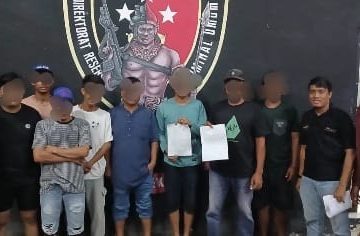 Polisi Amankan 7 Pelaku Parkir Liar di Palu