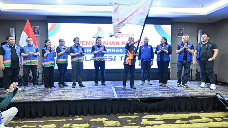 Pataka Diserahkan, FORNAS IX Siap Digelar di Sulteng