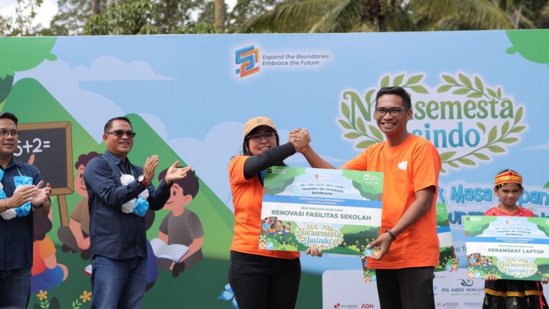 Kolaborasi Jasindo dan Sekolah Alam Dongi-Dongi Perkuat Ekosistem Belajar di Sigi