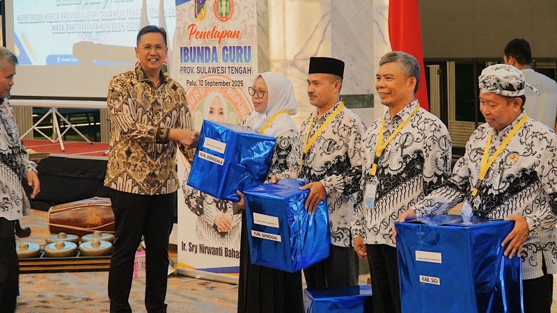 Konferensi Kerja PGRI Sulteng Dibuka, DPRD Tegaskan Komitmen Pendidikan Gratis Lewat Program Berani Cerdas