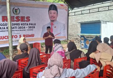 90 Persen Aspirasi Warga Sudah Terwujud, Sucipto Komit Terus Kawal Pembangunan Palu