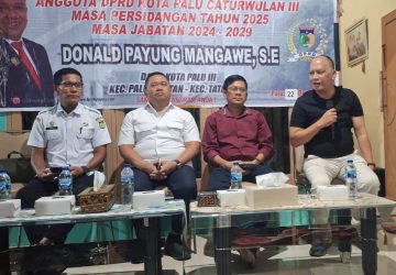 Reses di Tatura Utara, Donald Payung Mangawe Dengar Keluhan Warga Soal Infrastruktur dan Kebersihan