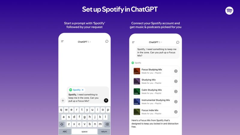 Spotify Resmi Tersedia di ChatGPT, Begini Cara Kerjanya