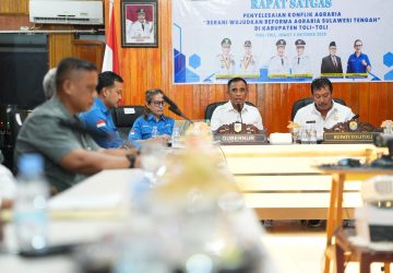 Lebih dari 40 Kasus Agraria Belum Tuntas, Gubernur Sulteng Ambil Langkah Tegas