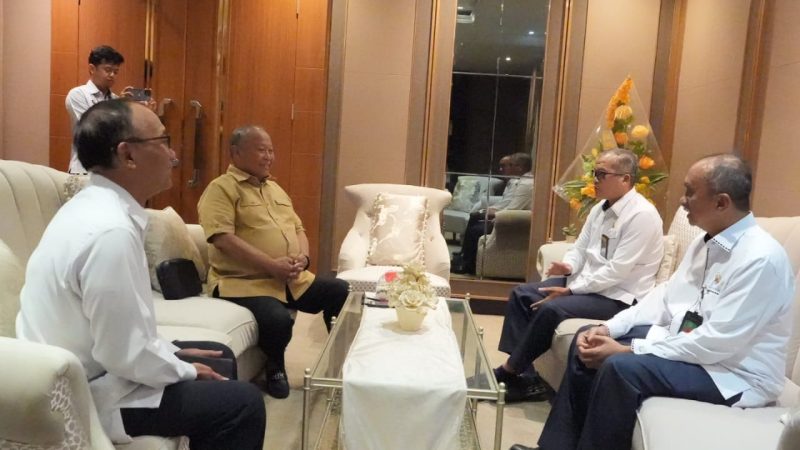 Ketua DPRD Sulteng Terima Kunjungan Ketua Pengadilan Tinggi Baru
