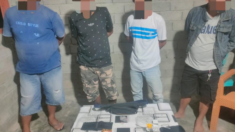 Empat Orang Diciduk, Diduga Gelar Pesta Sabu di Ogotumubu, Tomini