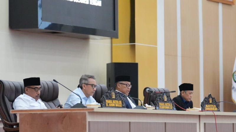 Paripurna DPRD Sulteng Bahas Jadwal dan Tetapkan Arnila Pengganti Aristan
