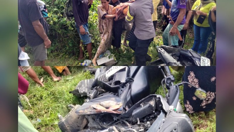 Kecelakaan di Desa Posona Kasimbar Renggut Nyawa Pengendara Motor